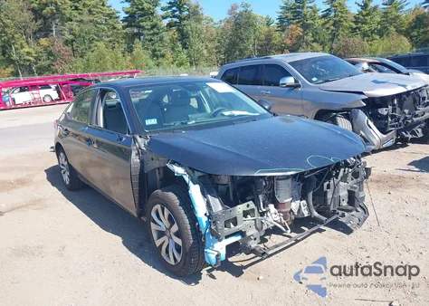 2023 Honda Civic Lx из США, поврежденный, VIN 2HGFE2F24PH569540